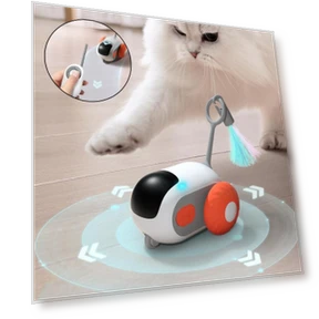 Smart Pet Toy with Remote Control — Interactive Animal Companions, YJMP