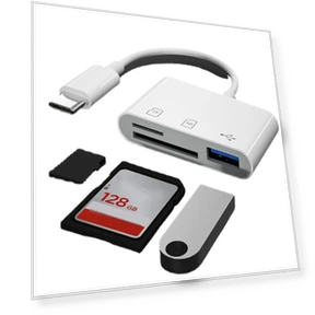 Smart Phone Memory Card Flash Drive Disk Card Reader — Memory Card Adapters, nginghua
