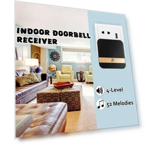 Smart Receiver Dingdong Chime Ring Indoor Bell — Kits, CDjiangqi