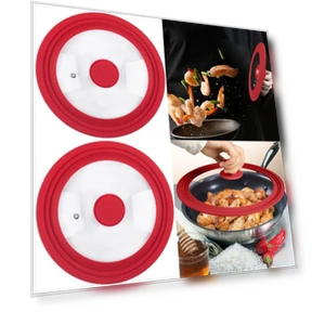 Smart Silicone Lid for Pots and Pans — Lids, egenqnk