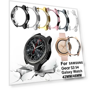 Smart Slim Shockproof Silicone Shell Holder Skin TPU Watch Case Protective Cover — Smartwatch Protectors, jinshengMC
