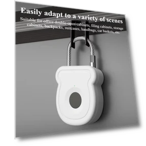 USB Charging Smart Padlock — Luggage Locks, zhusong