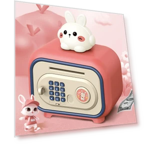 Voice Reminder Smart Money Deposit Box — Savings & Piggy Banks, Sntyjrmr