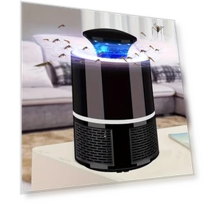 Automatic Silent Photocatalytic Repellent Lamp with Suction Device — Bug Zappers, Musk