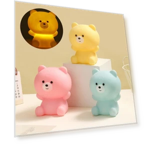 Cute Bear LED Clapping Light — Night Lights, Warmya