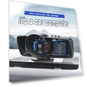 Dual Screen Car HUD Dashboard — Car Accessories & Gadgets, Lancol Motors