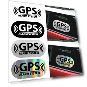 GPS Tracking Vinyl Alarm Sticker — Location Tracking Devices, YTtongyue