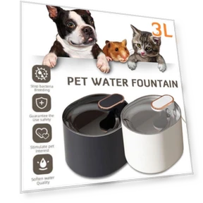Large Capacity Automatic Pet Water Dispenser — Feeding Supplies, Musk