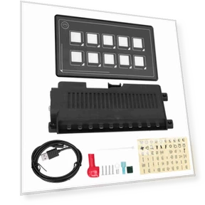 Membrane Control Panel with Bluetooth App Control — Smart Home Hubs & Controllers, 3CZY