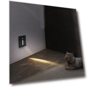Motion Sensor LED Stair Footlight — Step Lights, Qingdao