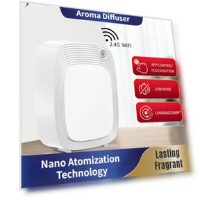 Smart WIFI Aromatherapy Machine — Diffusers, Crown Global