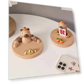 Anti-slip Capybara Mobile Phone Holder — Phone Stands, YajingGlass