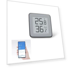 Bluetooth Thermometer with E-Ink Display — Home Climate Control, Leisure outdoor