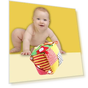 Cubic Activity Learning Toy with Zippers — Infant & Early Childhood Playthings, lamfengrich