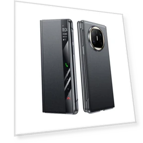 Folding Smart Window Phone Case — Mobile Devices & Accessories, BC Electrical Appliances