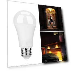 LED Light Motion Sensor Globe Bulb — Lighting Solutions, Clean Products