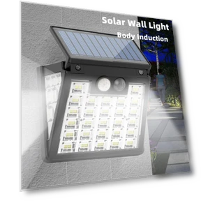 LED Motion Sensor Wall Lamp — Outdoor Security & Flood Lighting, Lanzhong Solar lamp franchise