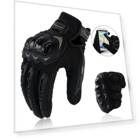 Motorcycle Gloves with Touchscreen — Gloves, Riding Tribe