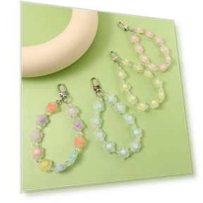 Phone Rope Bracelet with Pendant Charm — Phone Charms, Waxunrose