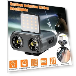 Rechargeable Sensor Headlamp — Flashlights, YWZT Outdoor LED Light