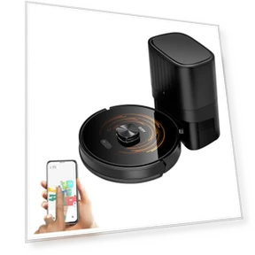 Robot Vacuum with Self-Cleaning Dock — Smart Cleaning Robots, ABIR