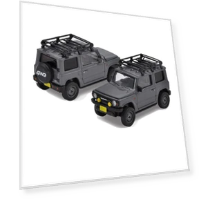 Smart Gray Suzuki Jimny Model Car — Miniature Rides & Collectibles, MIYAKO