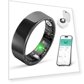Smart Health Ring Fitness Tracker — Wearable Accessories, BIEMHA