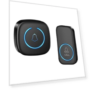 Smart Wireless Doorbell with Remote Control — Push Buttons, Global Finds