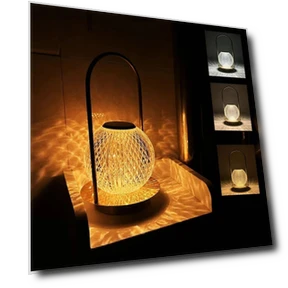 Touch Control Crystal Table Lamp — Chandeliers, Zhiruei