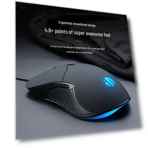Universal Esports Silent Wired Mouse — Mouse Pads, Super Buyer