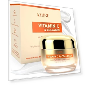 Vitamin C & Collagen Face Moisturizer — Facial Hydration, Azure Cosmetics
