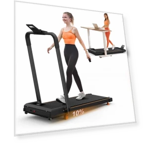 Walking Treadmill with Incline — Treadmills, NONAME