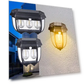 Waterproof Body Sensor Wall Lamp — Outdoor Security & Flood Lighting, Yeewangw