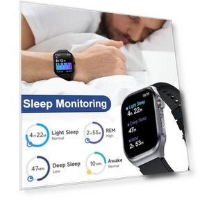 AI Smart Watch with Health Monitoring — Smartwatches, Zonelnnerh