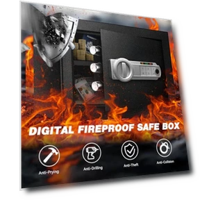 Biometric Fingerprint Safe — Cabinet Safes, VaultHex