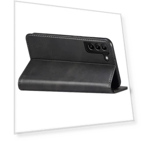 Auto-absorbed Magnetic Well-protected Stand Wallet Leather Phone Case — Phone Accessories, SUTENI