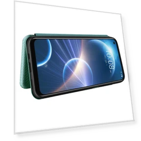 Card Holder Carbon Fiber Texture PU Leather Case Stand Phone Cover — Phone Accessories, Smartwatch 2025