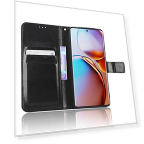 Crazy Horse Texture Magnetic Flip Wallet Stand Phone Case — Flip Cases, Smartwatch 2025