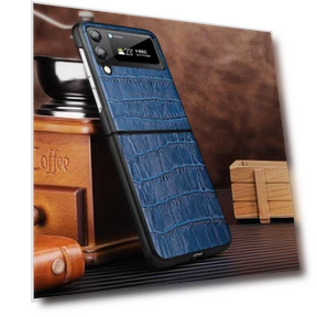 Crocodile Texture Genuine Leather Coating Anti-scratch Hard PC Phone Case — Basic Cases, Smartwatch 2025
