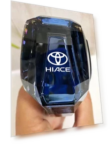 Crystal Upgrade LED Illumination Touch Sensor Gear Stick Shift Knob — Shift Light, SAMURAI STYLE