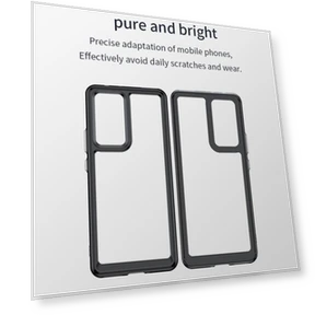 Drop-proof Transparent Phone Case with Independent PC Buttons — Screen Protectors, Smartwatch 2025