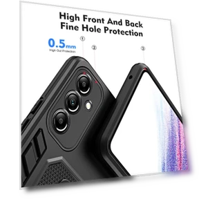 Dual Layer Protection Kickstand Phone Case — Phone Accessories, Smartwatch 2025