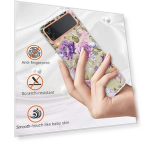 Flower Pattern Electroplated TPU Back Cover — Bumpers, Smartwatch 2025