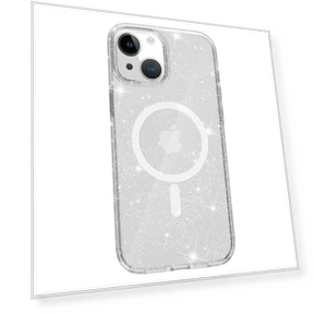 Glitter Magnetic Case for iPhone 15 — Phone Accessories, Smartwatch 2025