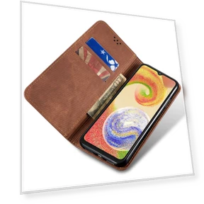 Jeans Cloth Texture Leather Wallet Phone Cover — Bumpers, Smartwatch 2025