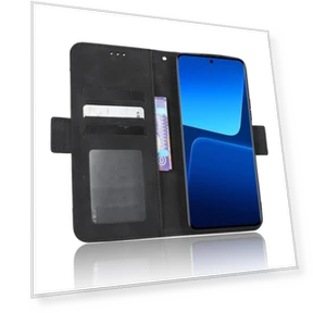 Leather Phone Case with Card Slots and Stand — Flip Cases, Smartwatch 2025