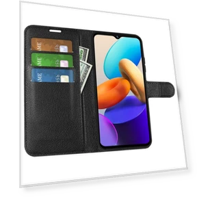 Litchi Texture PU Leather+TPU Full Protection Case Wallet Stand Phone Cover — Phone Accessories, Smartwatch 2025