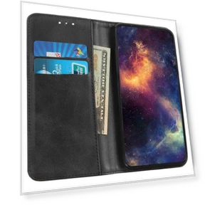 Magnetic Auto-absorbed Split Leather Phone Case — Flip Cases, Smartwatch 2025