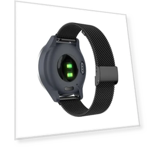 Mesh Stainless Steel Watch Band — Wearable Accessories, Smartwatch 2025