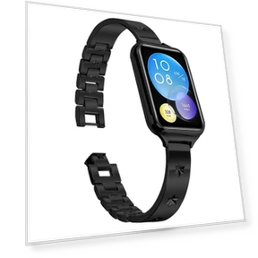 Metal Watch Band Snowflake Pattern Starlight — Bands, Smartwatch 2025